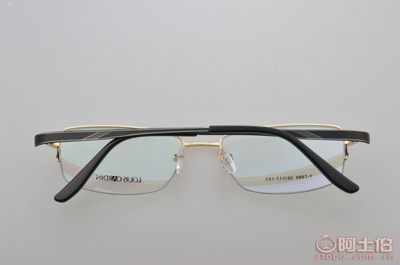 【路易卡丹批發(fā)超輕彈性漆眼鏡架男商務金屬合金平光鏡眼鏡框廠家直銷88656口17-143】丹陽市眼鏡市場舒迪眼鏡商行 - 產品庫